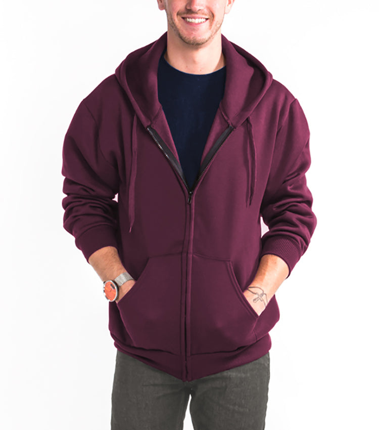 HILL Men’s Zipper Hoodie