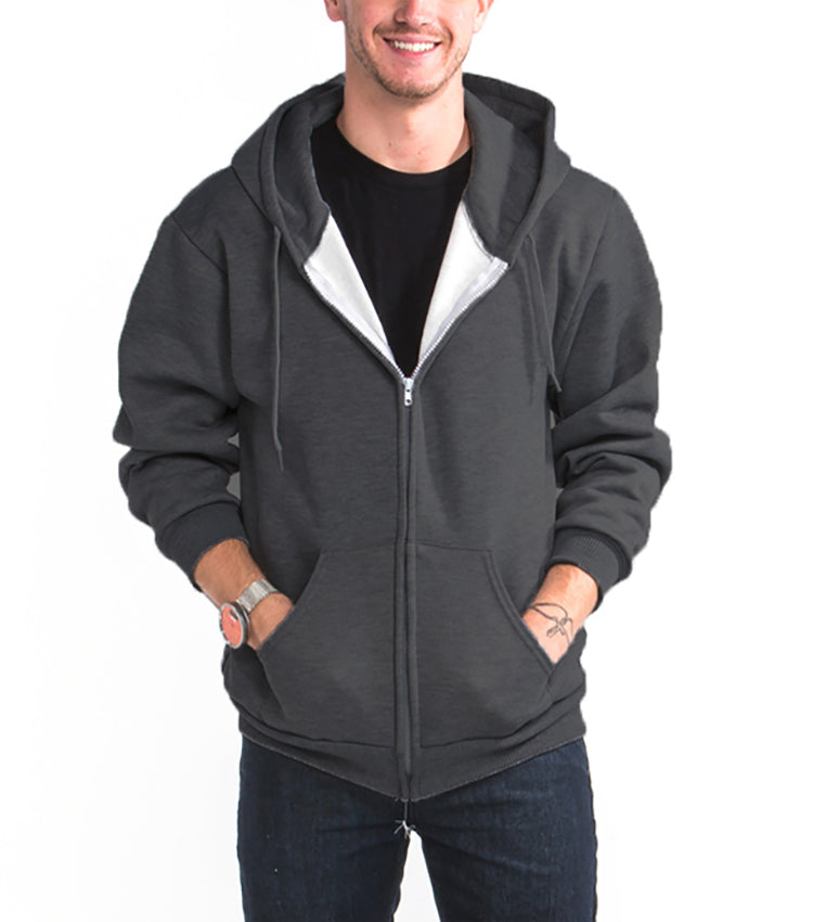 HILL Men’s Zipper Hoodie