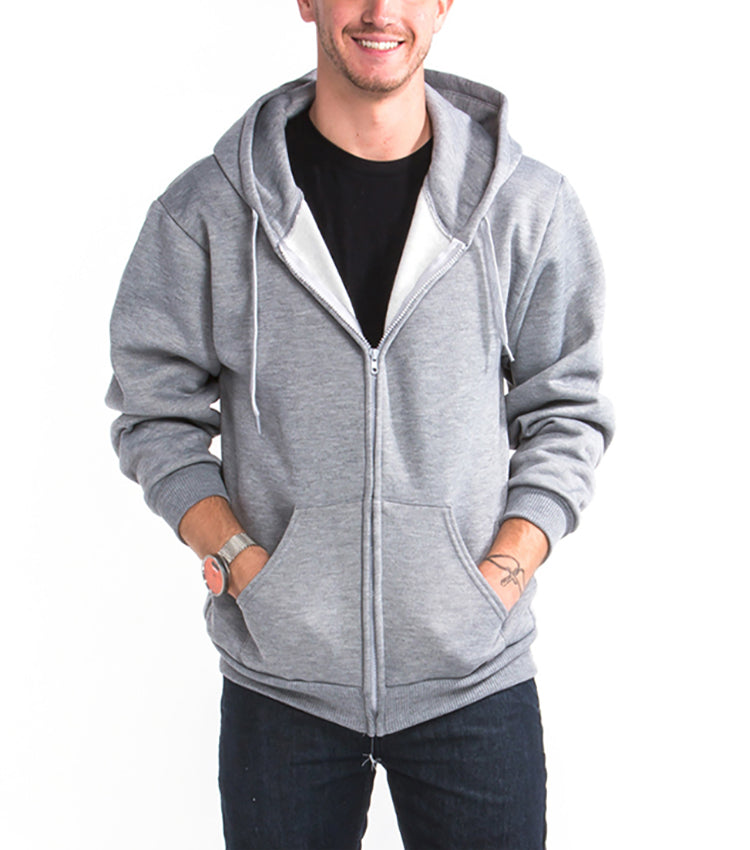 HILL Men’s Zipper Hoodie