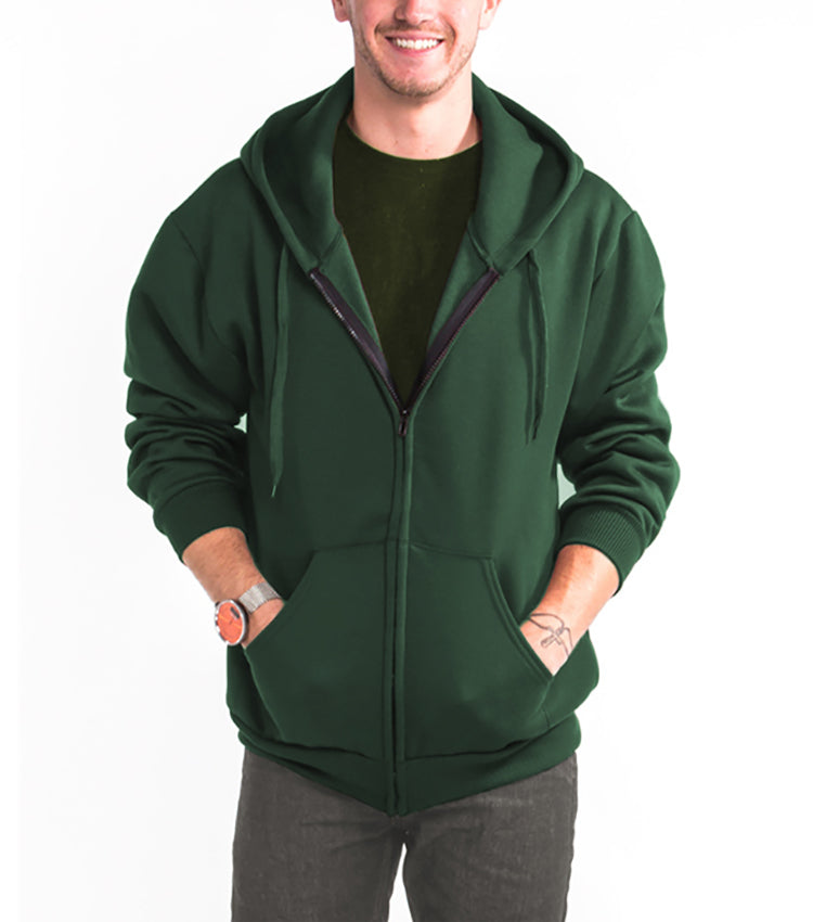 HILL Men’s Zipper Hoodie