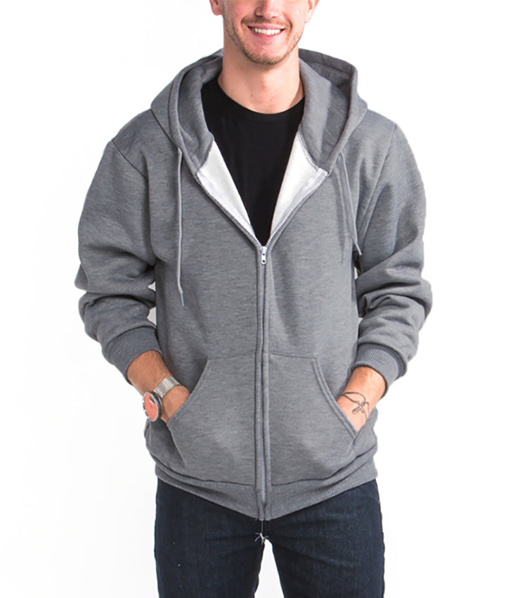 HILL Men’s Zipper Hoodie