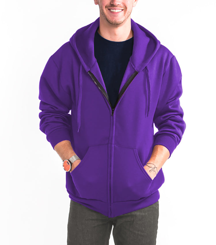 HILL Men’s Zipper Hoodie
