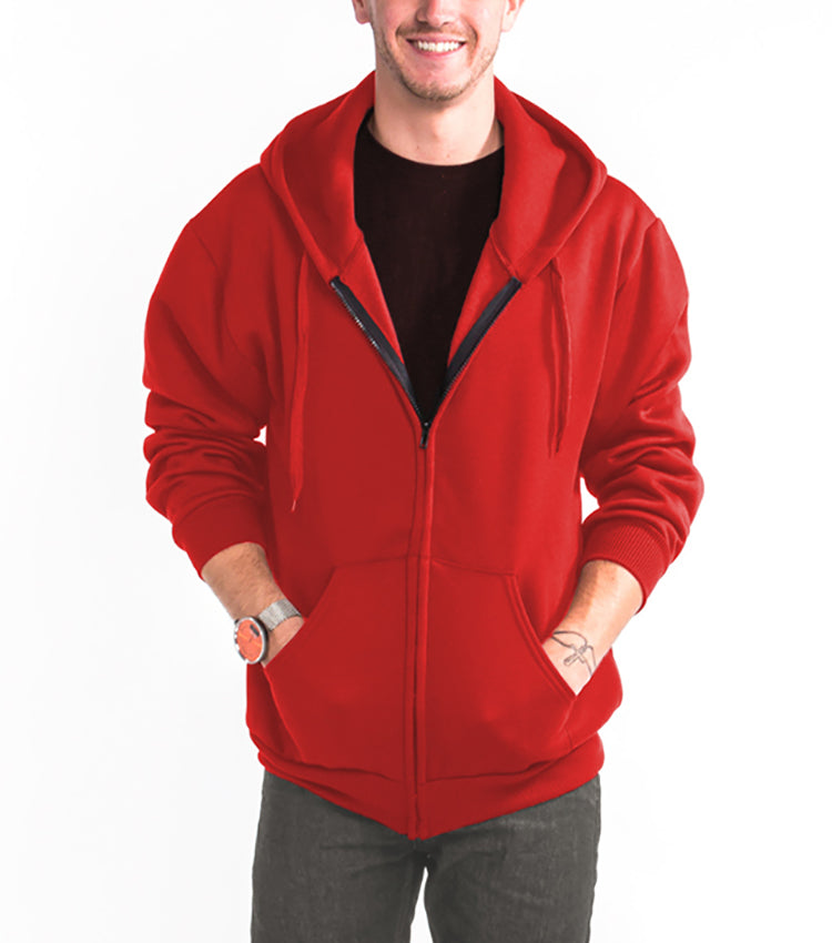 HILL Men’s Zipper Hoodie
