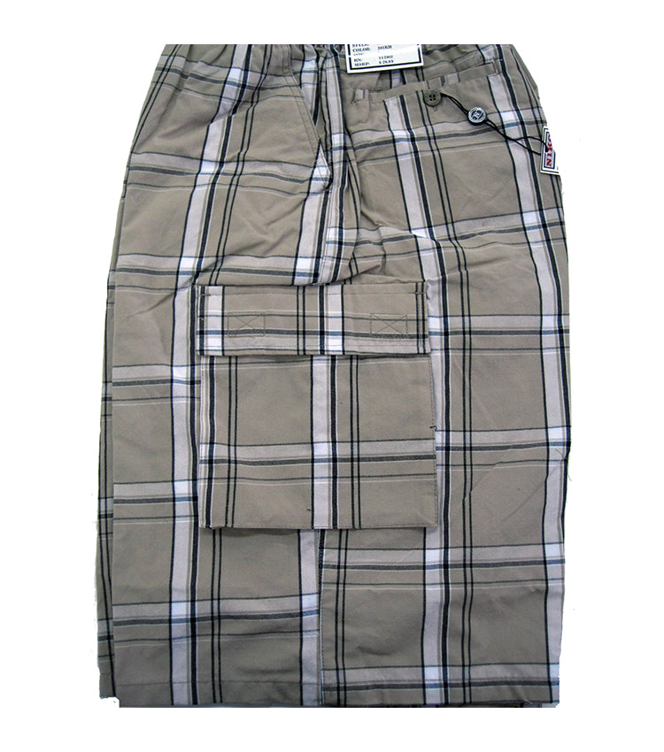 NIKO Men’s Loose Fit Plaid Short Pants