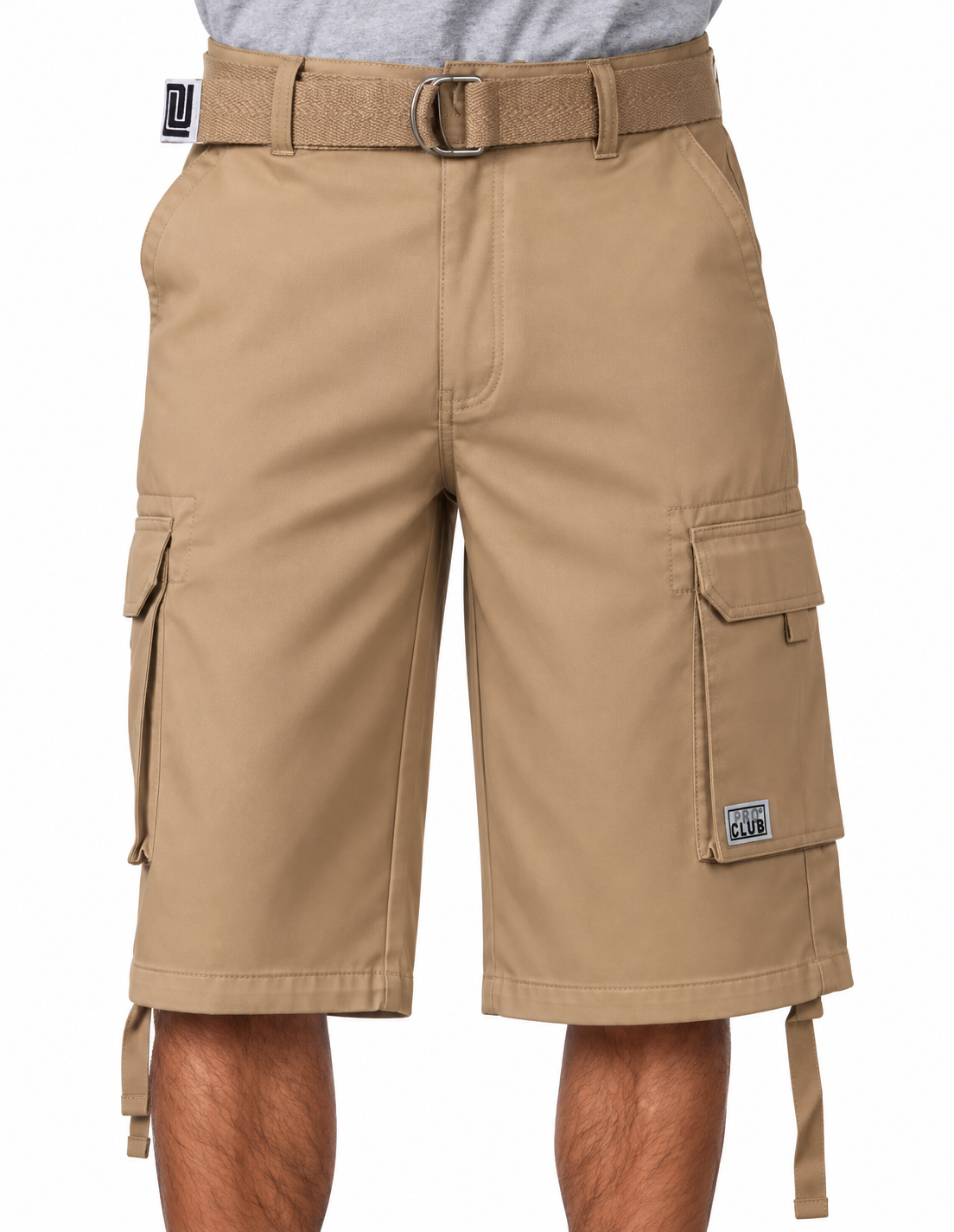 PRO CLUB Men’s Twill Cargo Short-Pants