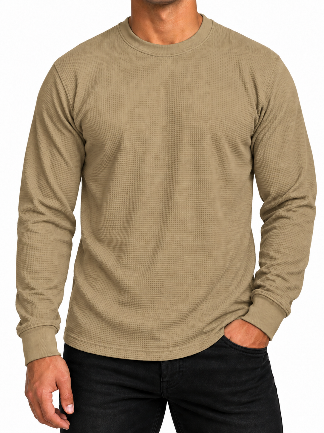 PRO5 Thermal Knit Long Sleeve Top