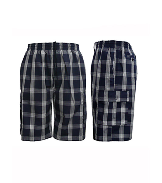 NIKO Men’s Loose Fit Plaid Short Pants