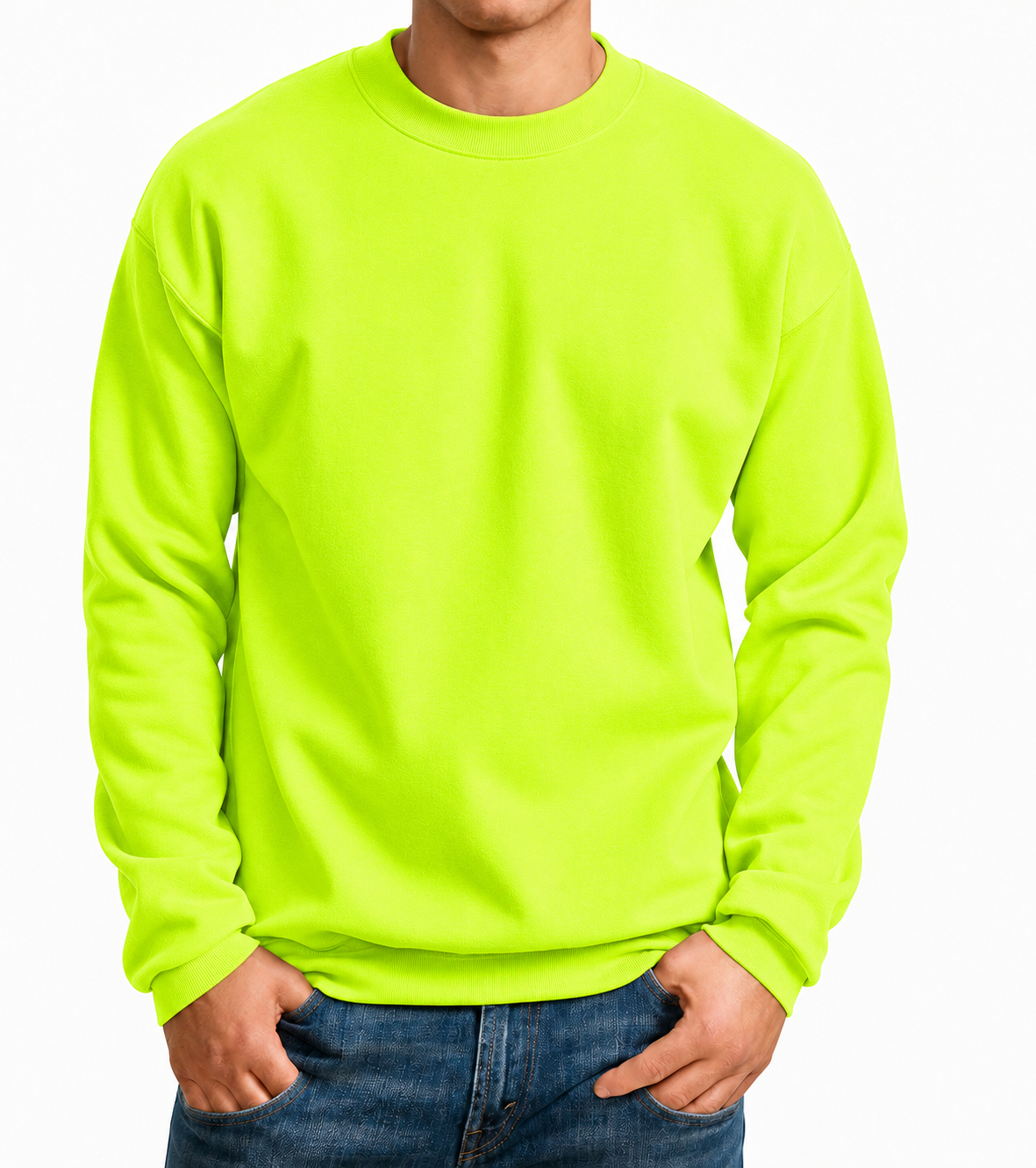 TEN Men’s Fleece Crew Neck Sweater