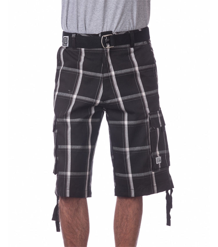 PRO CLUB Men’s Twill Cargo Short-Pants