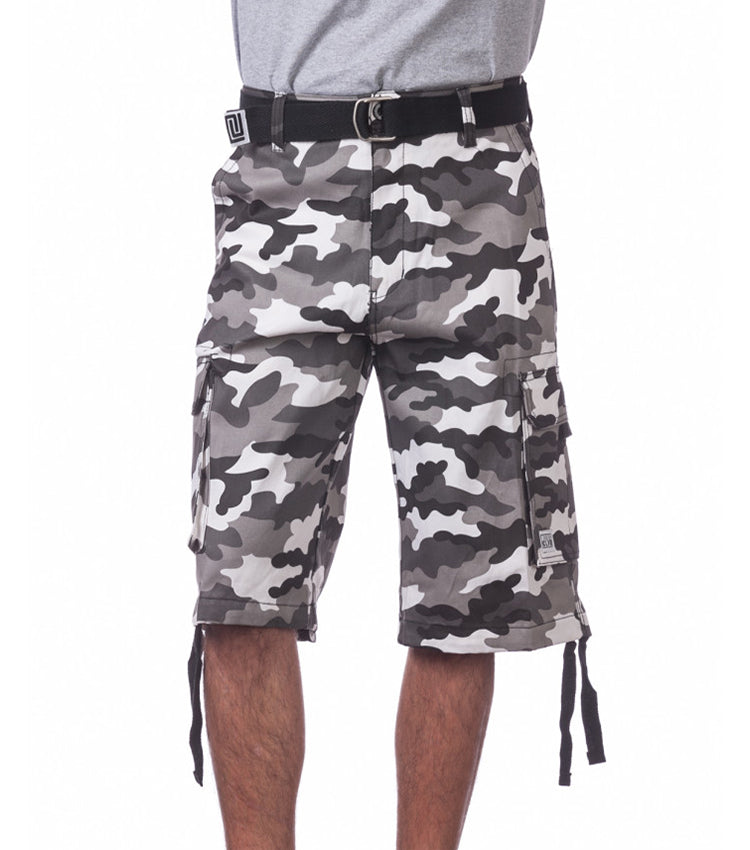 PRO CLUB Men’s Twill Cargo Short-Pants