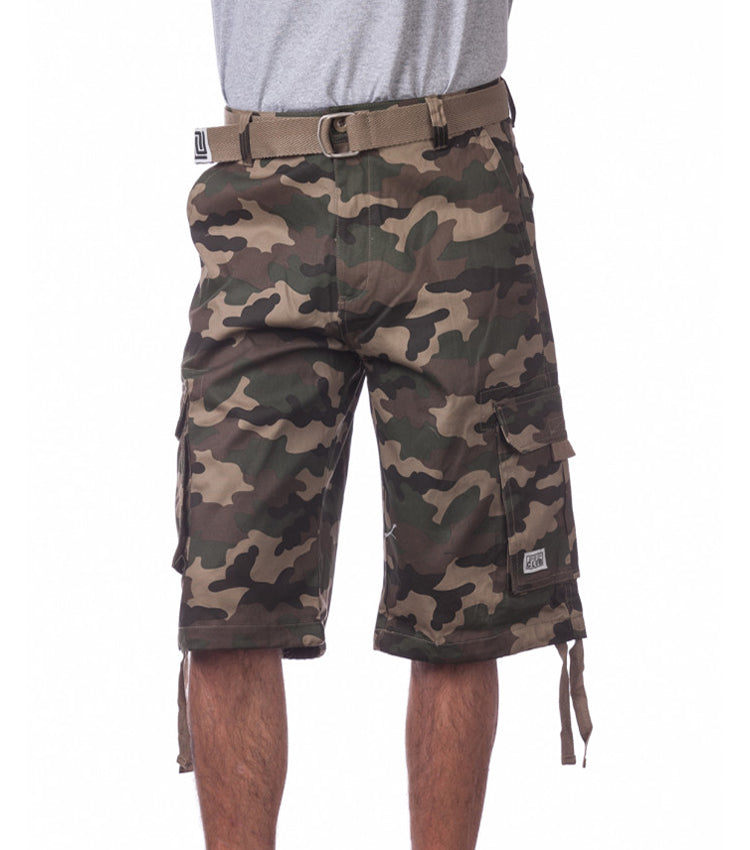 PRO CLUB Men’s Twill Cargo Short-Pants