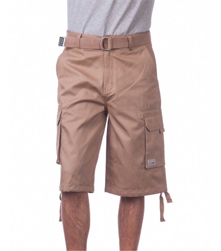 PRO CLUB Men’s Twill Cargo Short-Pants