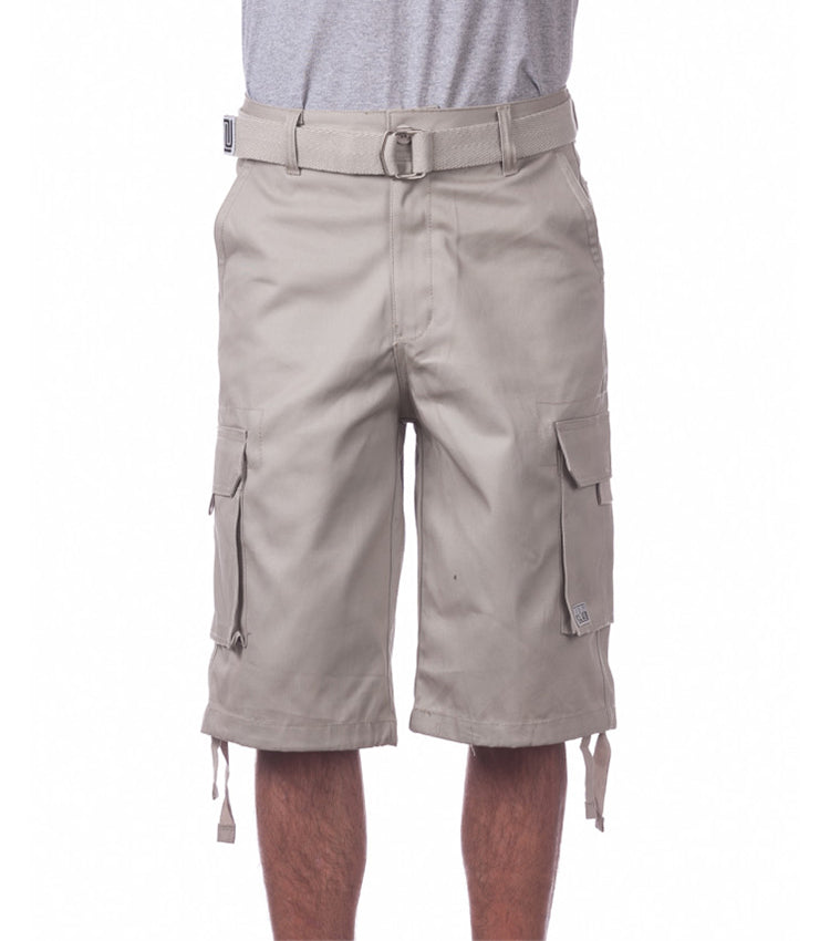 PRO CLUB Men’s Twill Cargo Short-Pants