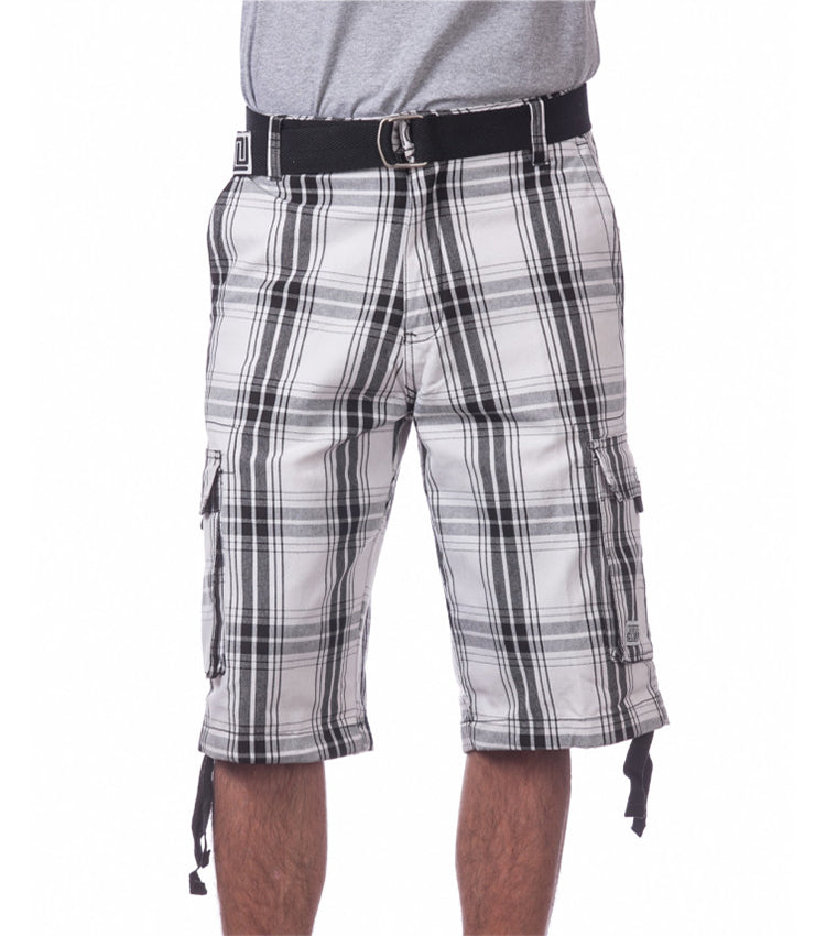 PRO CLUB Men’s Twill Cargo Short-Pants