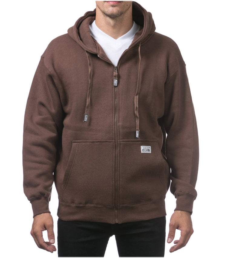 PRO CLUB Men’s Heavyweight Full Zip Hoodie
