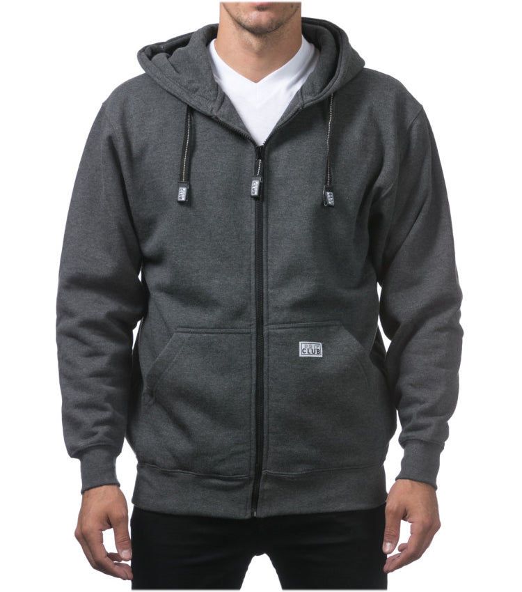 PRO CLUB Men’s Heavyweight Full Zip Hoodie