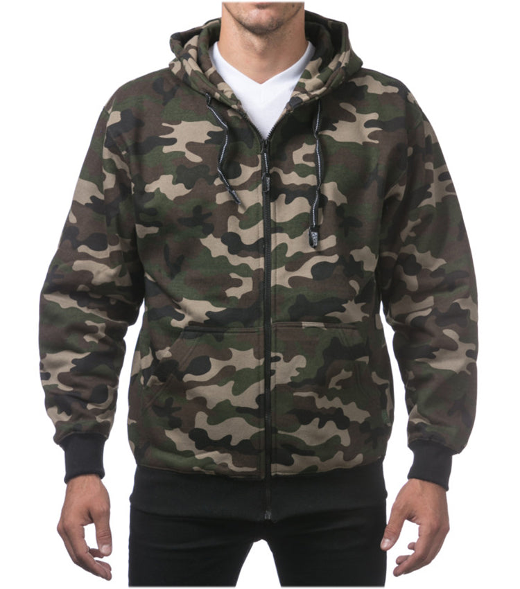 PRO CLUB Men’s Heavyweight Full Zip Hoodie