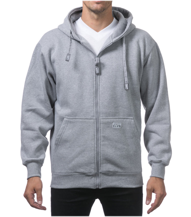 PRO CLUB Men’s Heavyweight Full Zip Hoodie