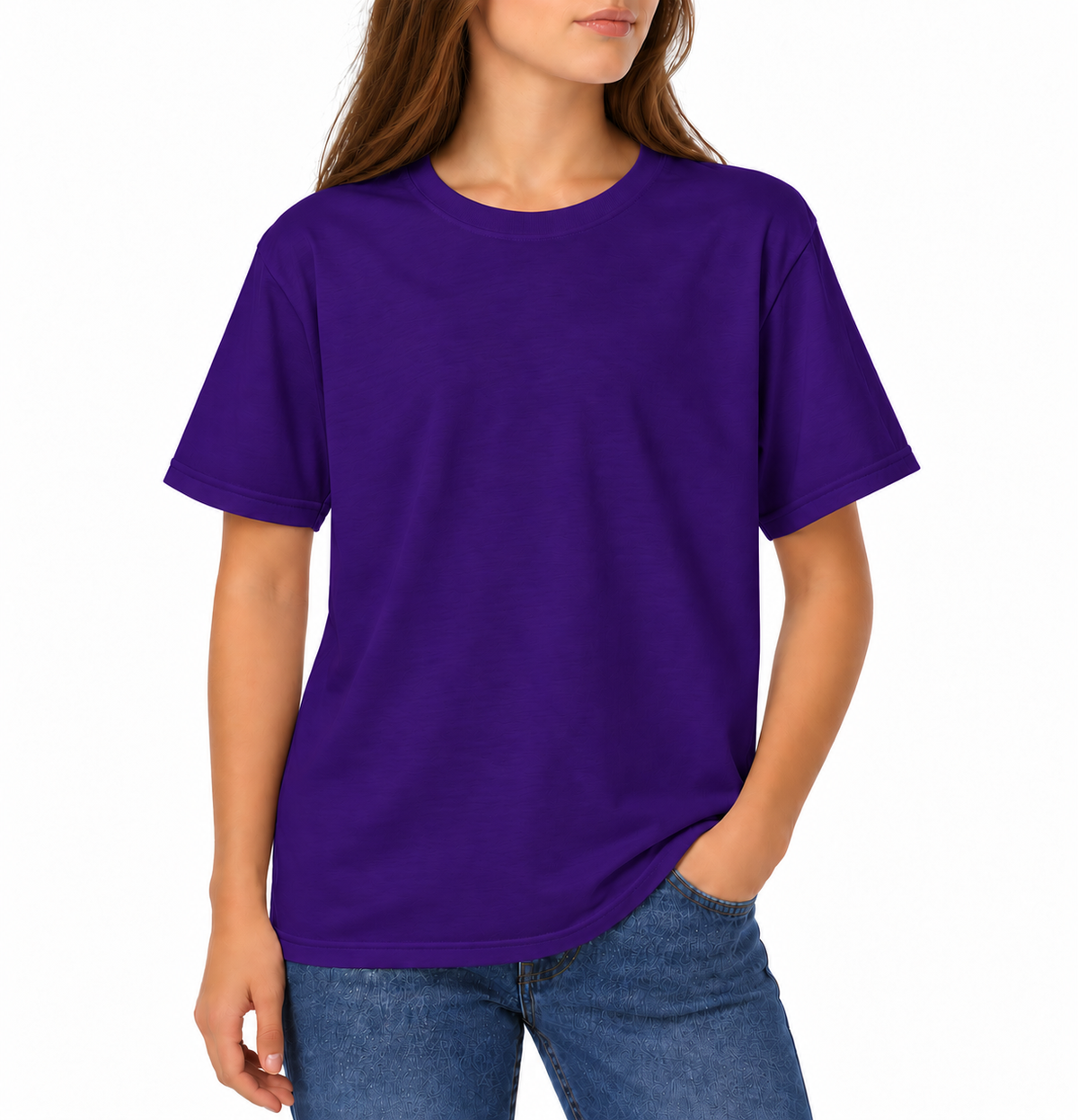 YAZBEK Youth’s Heavyweight Crew Neck Short Sleeve T-Shirt