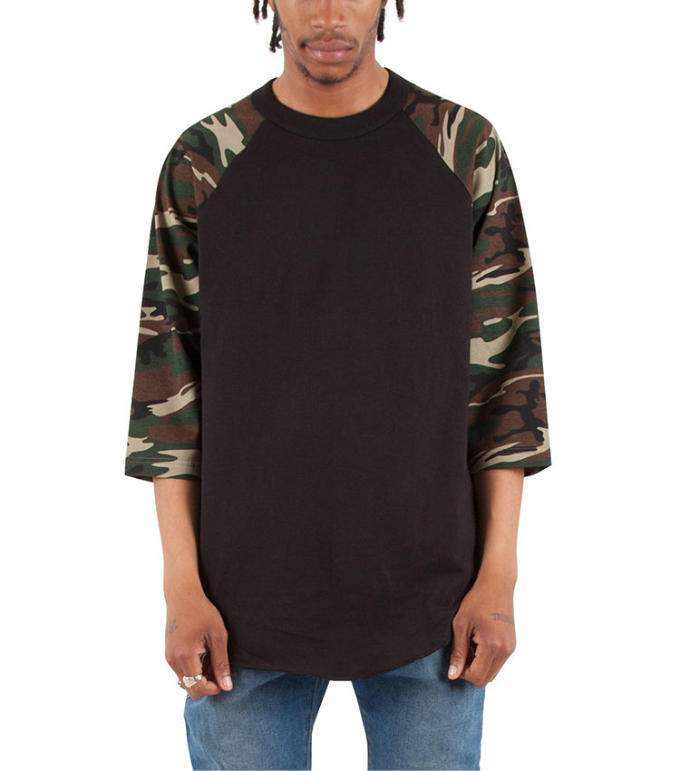 SHAKA Raglan Baseball T-Shirt