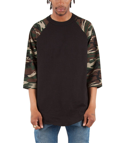 SHAKA Raglan Baseball T-Shirt