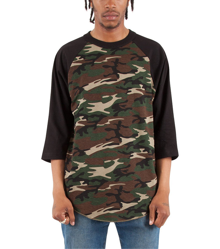 SHAKA Raglan Baseball T-Shirt