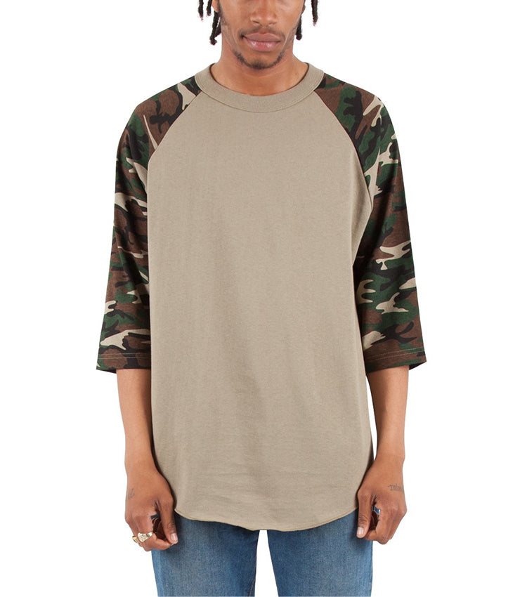 SHAKA Raglan Baseball T-Shirt