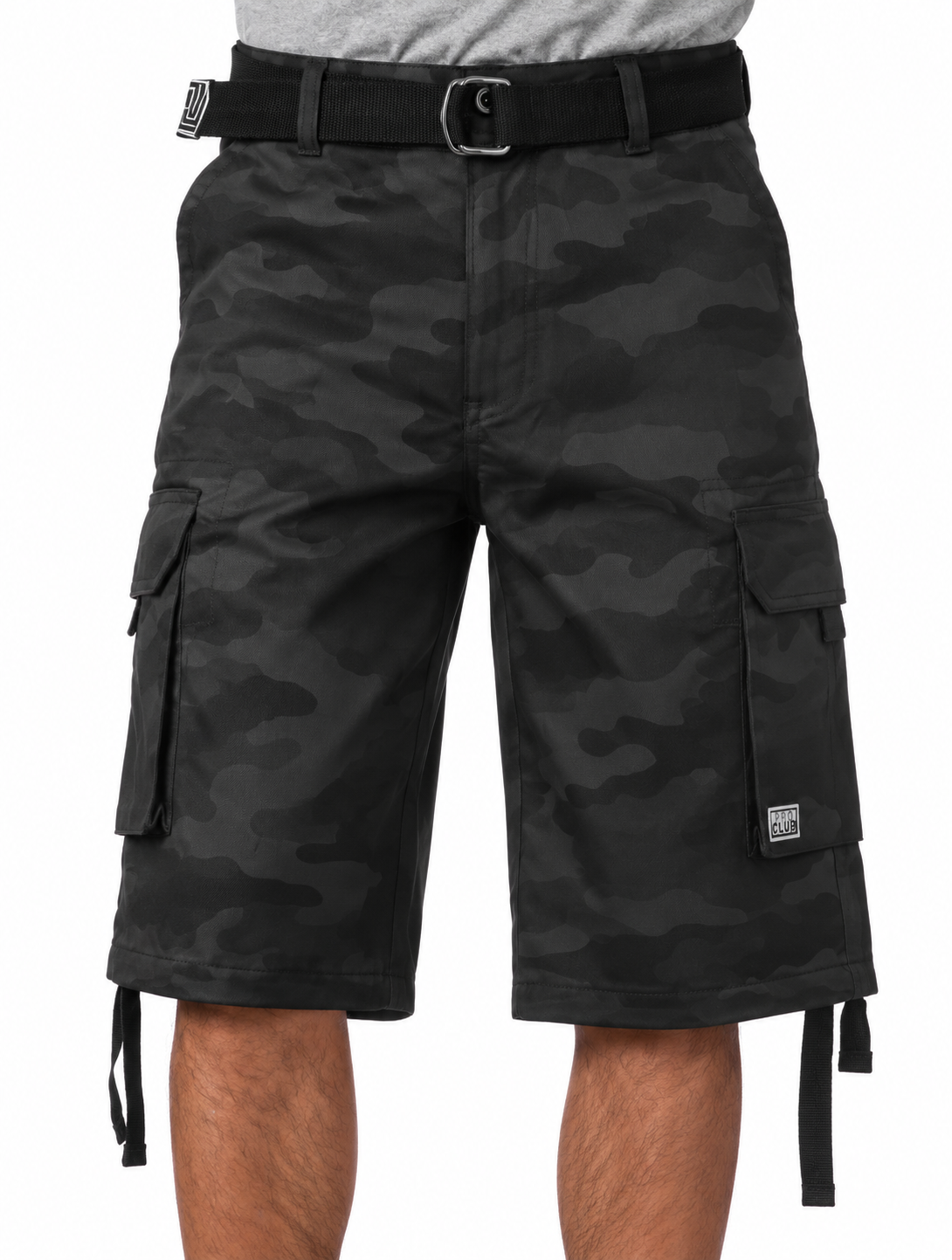 PRO CLUB Men’s Twill Cargo Short-Pants