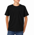 YAZBEK Youth’s Heavyweight Crew Neck Short Sleeve T-Shirt