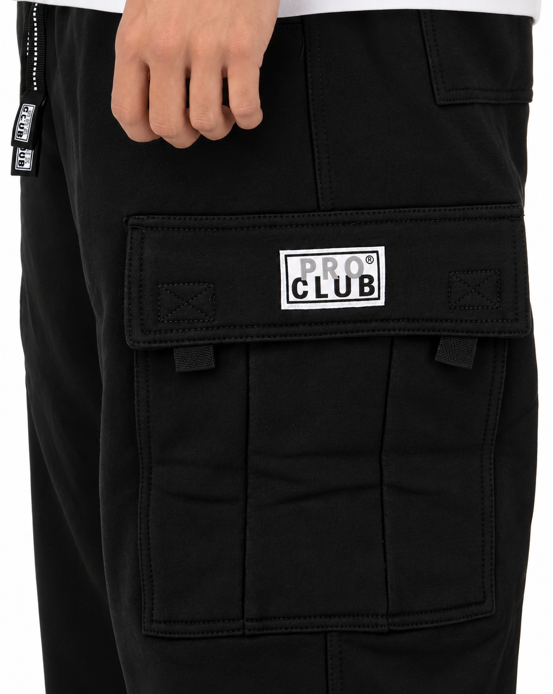 PRO CLUB Heavyweight Fleece Cargo Pants