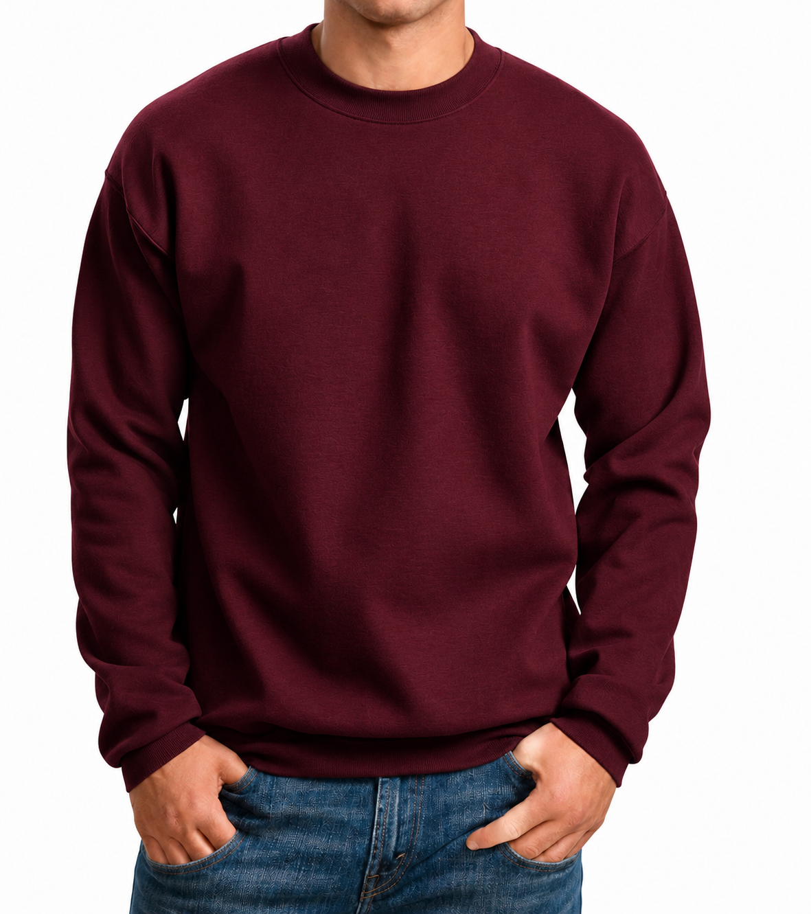 TEN Men’s Fleece Crew Neck Sweater