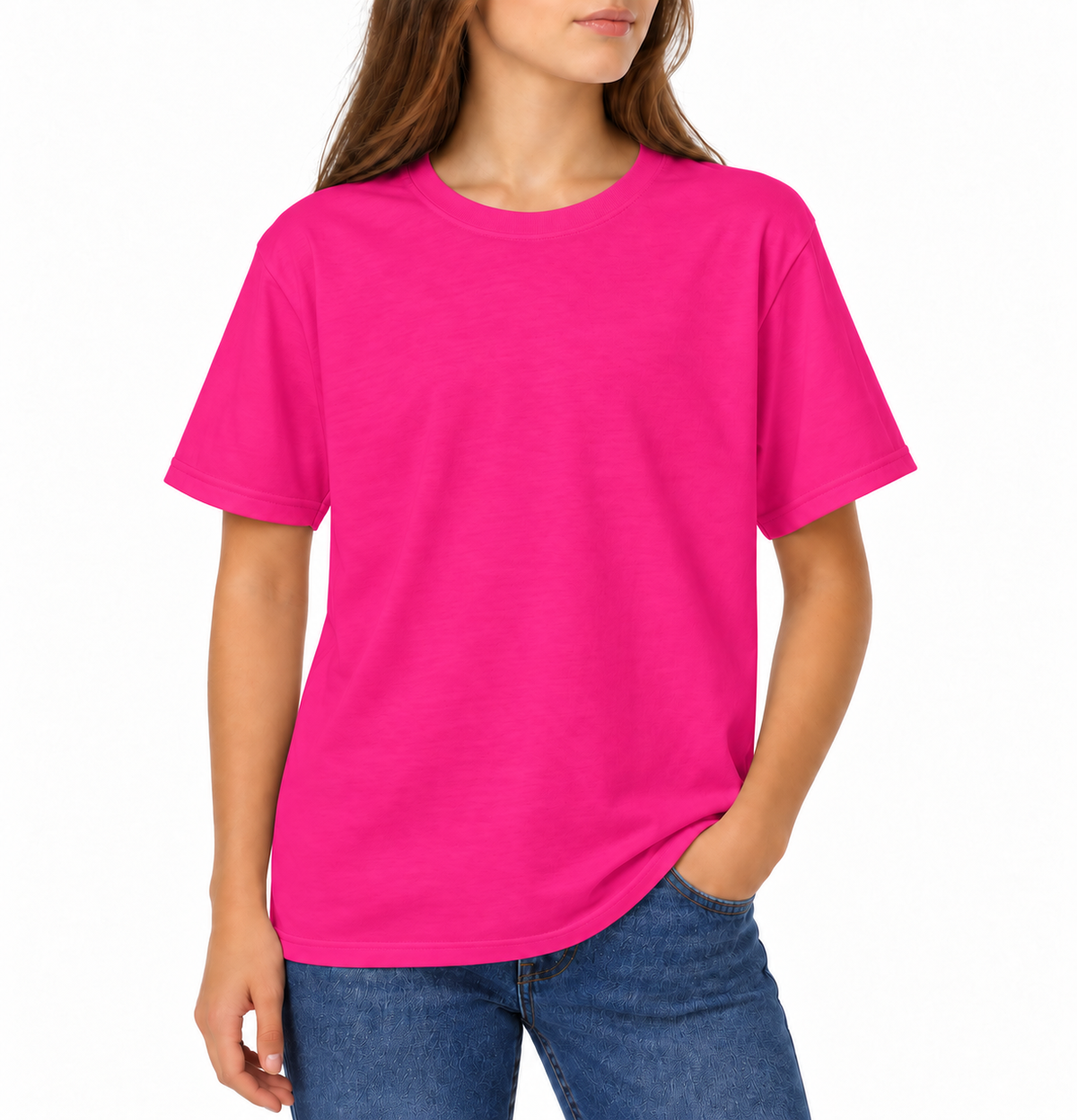 YAZBEK Youth’s Heavyweight Crew Neck Short Sleeve T-Shirt