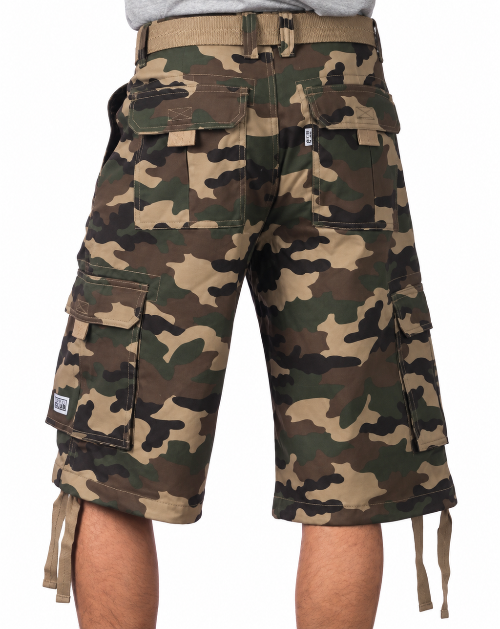 PRO CLUB Men’s Twill Cargo Short-Pants