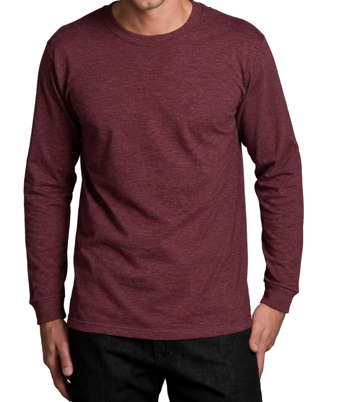 YAZBEK Men’s Heavyweight Long Sleeve T-shirt