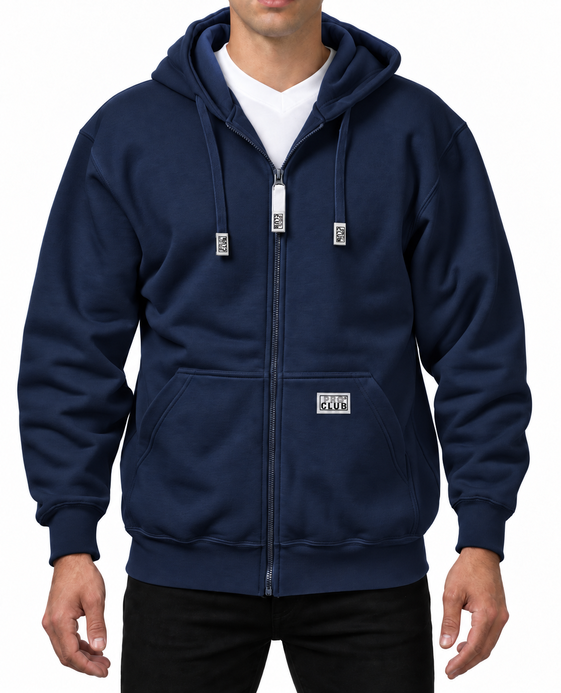 PRO CLUB Men’s Heavyweight Full Zip Hoodie