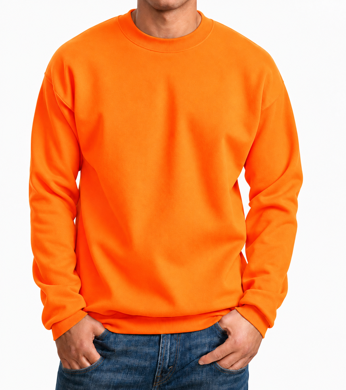 TEN Men’s Fleece Crew Neck Sweater