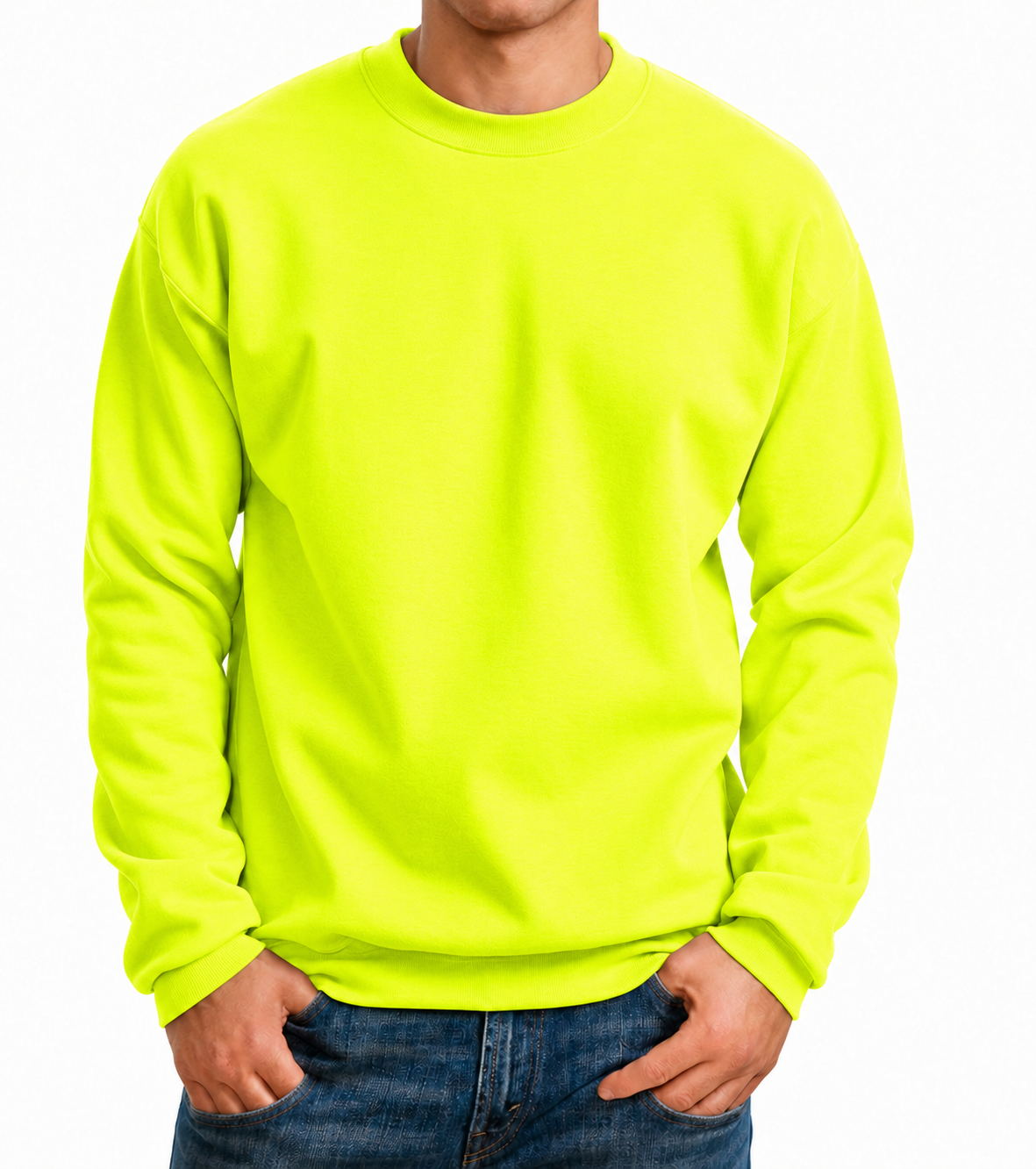 TEN Men’s Fleece Crew Neck Sweater