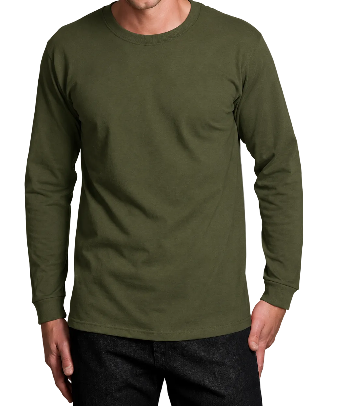 YAZBEK Men’s Heavyweight Long Sleeve T-shirt