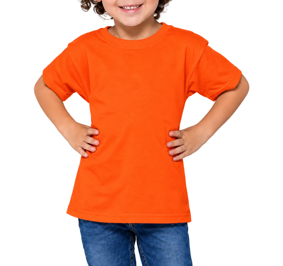 YAZBEK Kid’s Heavy Weight Crew Neck Short Sleeve T-Shirt