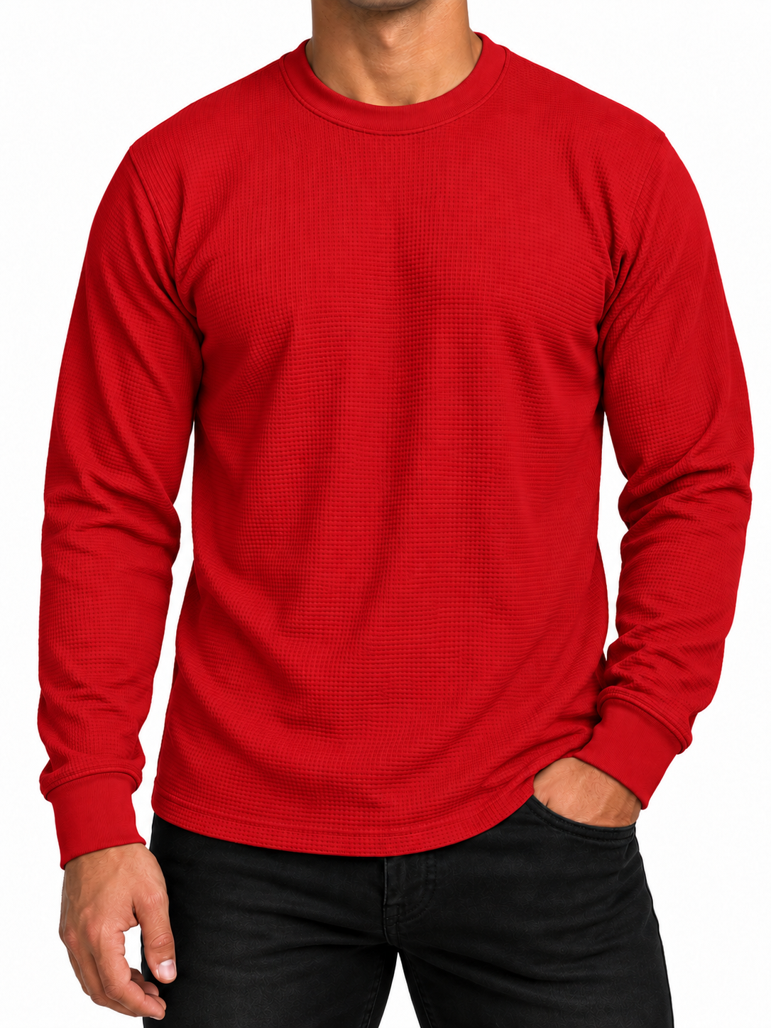 PRO5 Thermal Knit Long Sleeve Top