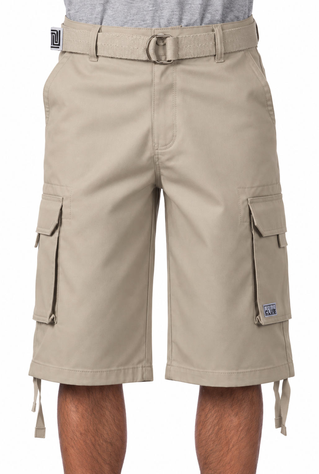 PRO CLUB Men’s Twill Cargo Short-Pants
