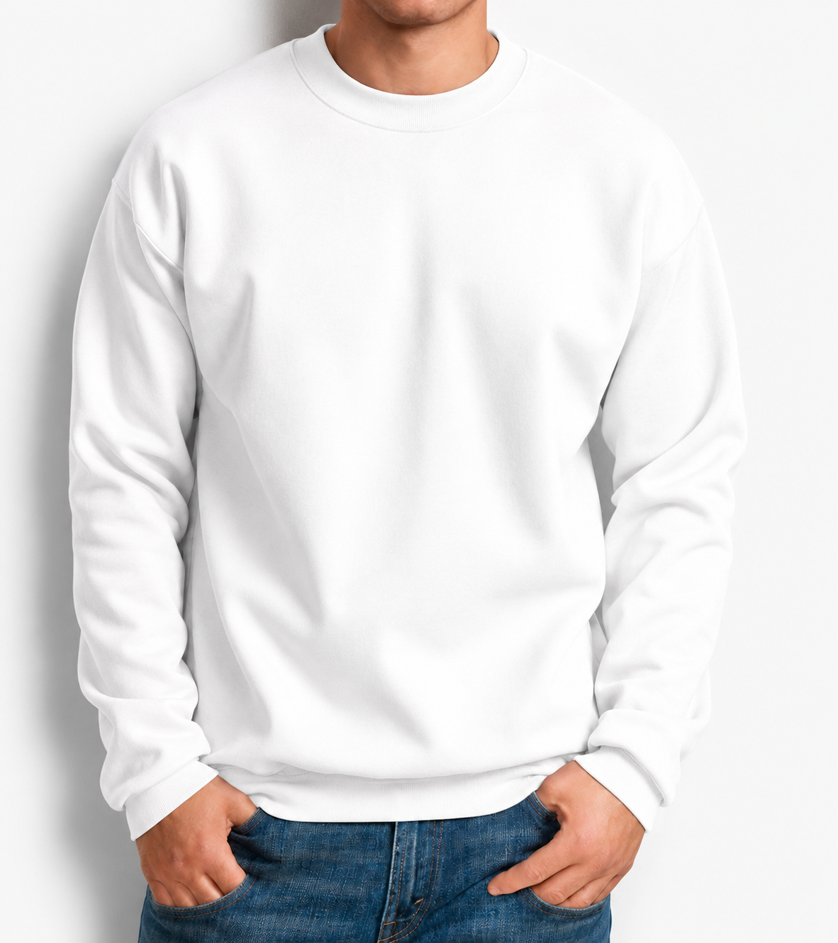 TEN Men’s Fleece Crew Neck Sweater